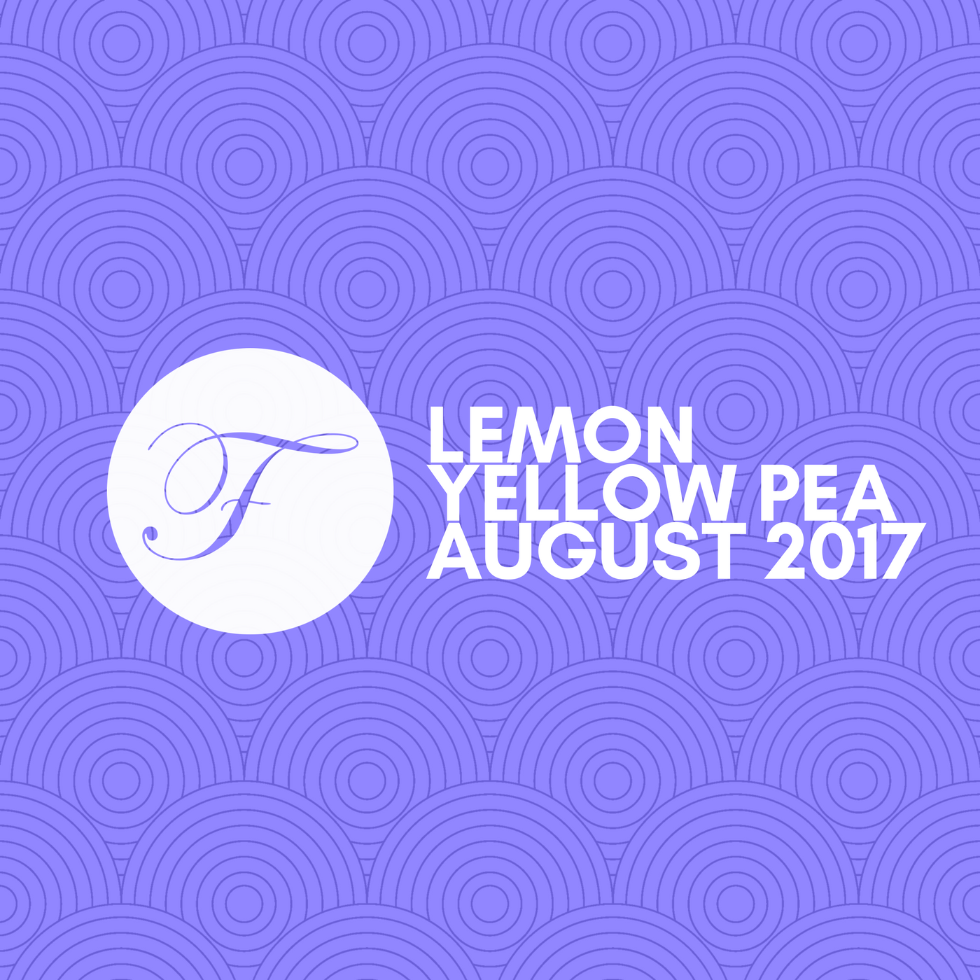 House Finesse 65 - August 2017 with Lemon Yellow Pea